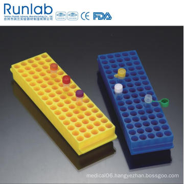 80-Well Polyproyplene Reversible Racks for Microtube